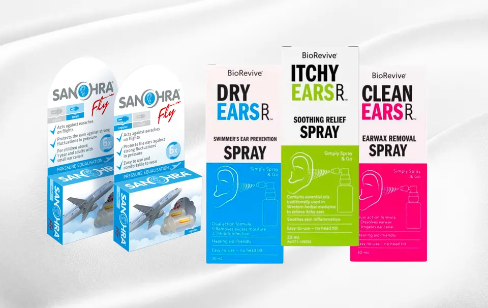 Ear spray and ear plug product image